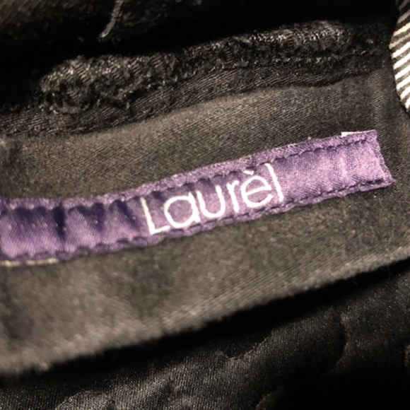 Laurèl Tabea Cropped Black Jeans Sz 6 - Picture 10 of 15